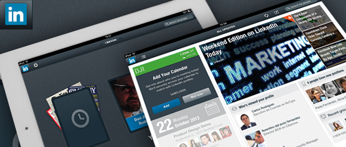 linkedin app ipad